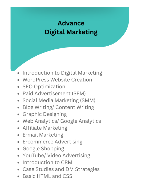 Digital Marketing Advanced