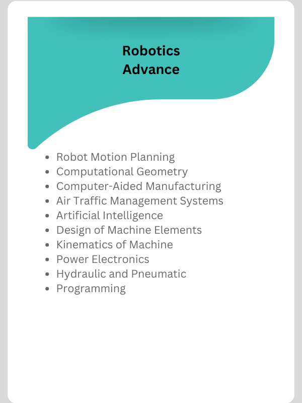 Robotics-advance