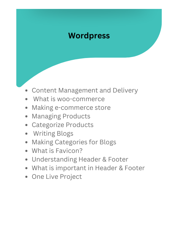 WordPress syllabus 2