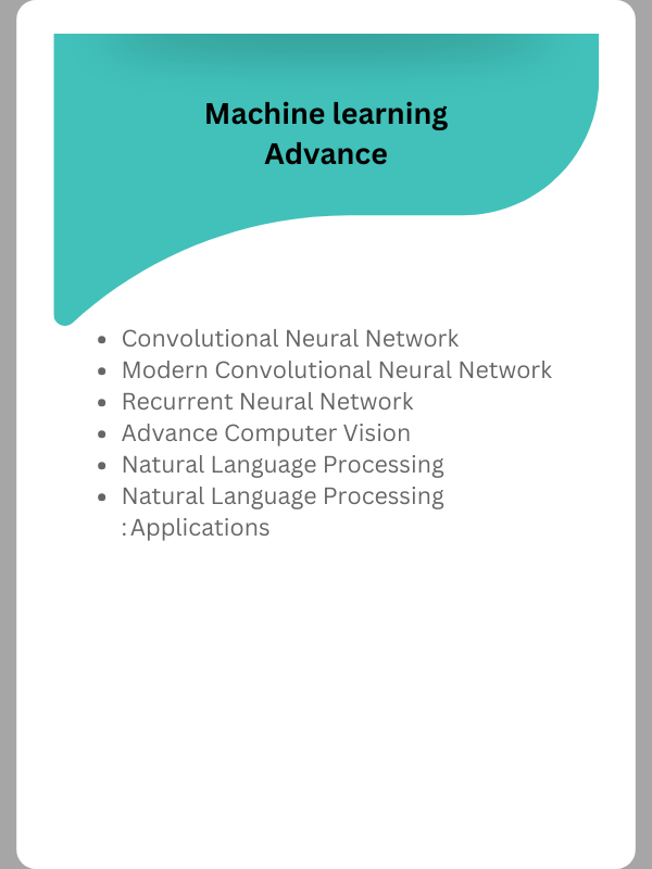 Machine-Learning-Advance-Syllabus