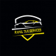 Rahul taxi service logo
